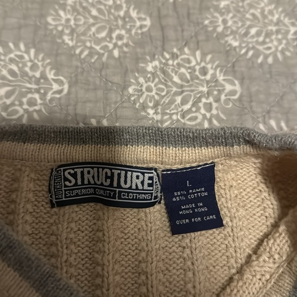 Vintage Structure Button Sweater - Picture 3 of 3